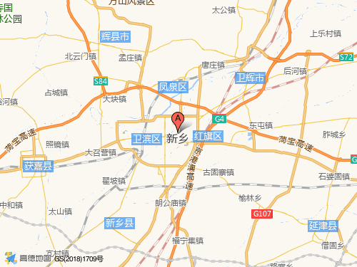 新乡地图