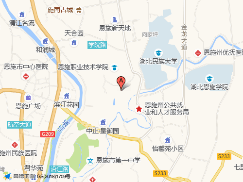 恩施地图