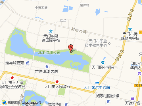 天门地图