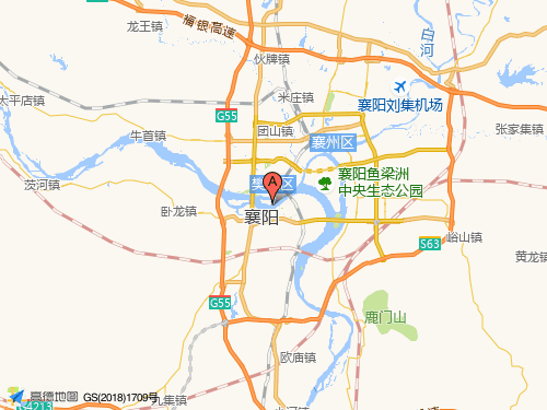 襄阳地图