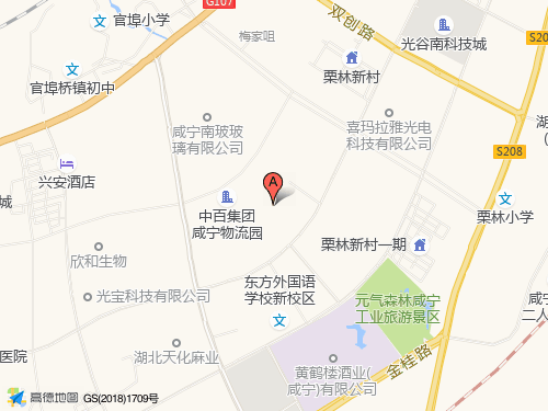 咸宁地图