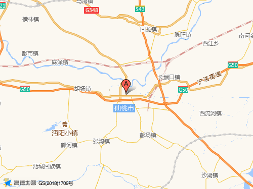 仙桃地图