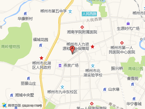 郴州地图