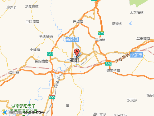 邵阳地图