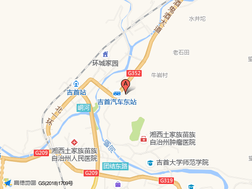 湘西地图