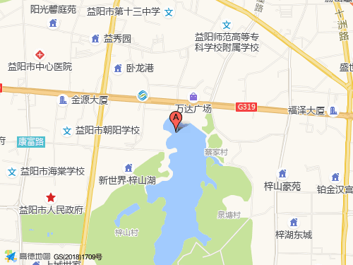 益阳地图