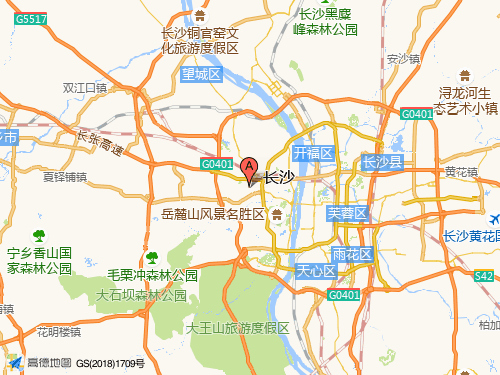 湖南地图