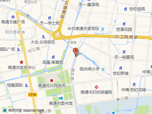 南通地图