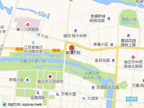 宿迁地图