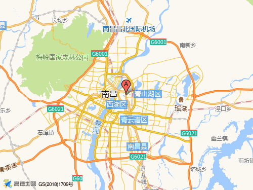 南昌地图