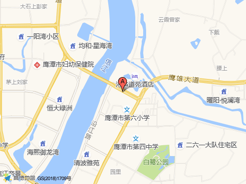 鹰潭地图