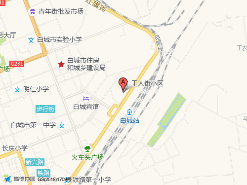 白城地图