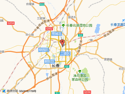 长春地图