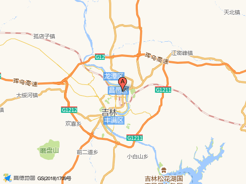 吉林地图