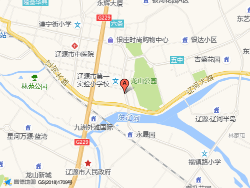 辽源地图