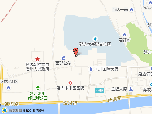 延边地图