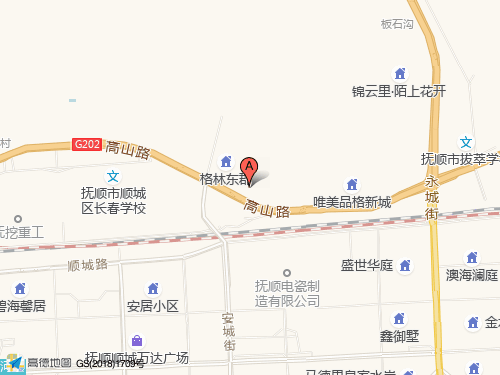 抚顺地图