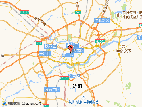 沈阳地图