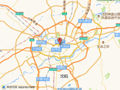 辽宁地图