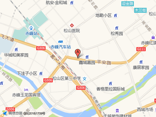 赤峰地图