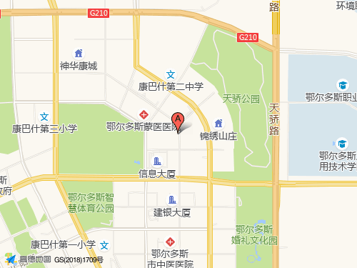 鄂尔多斯地图