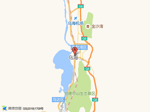 乌海地图