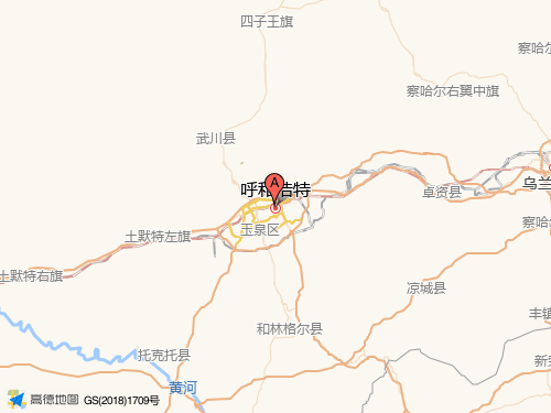 内蒙古地图