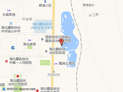 海北地图