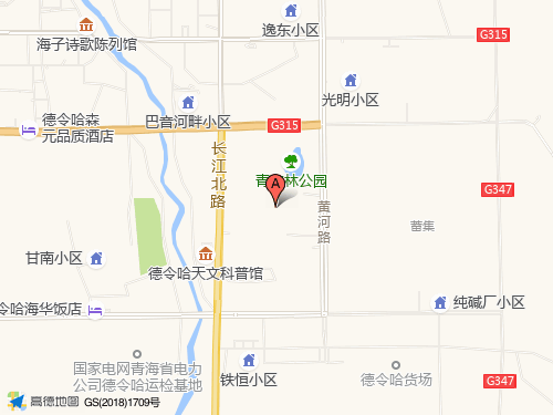 海西地图
