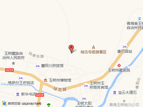 玉树地图