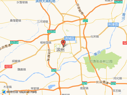 滨州地图