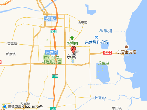 东营地图