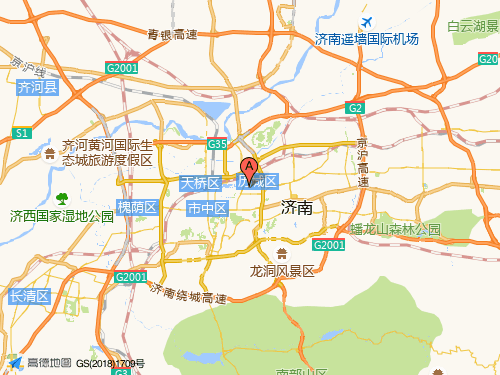 济南地图