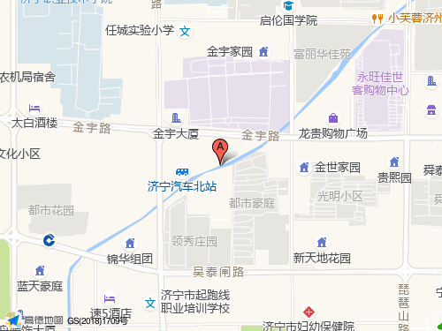 济宁地图
