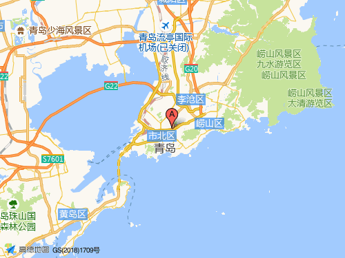 青岛地图