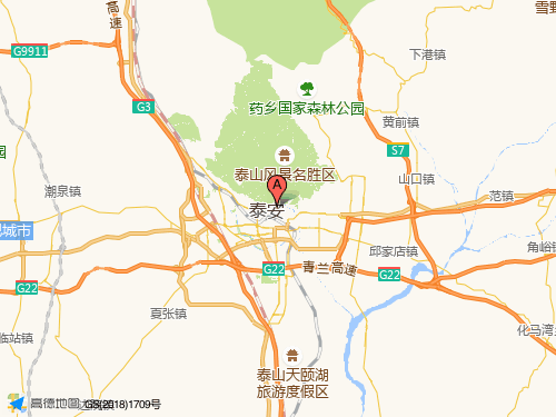泰安地图