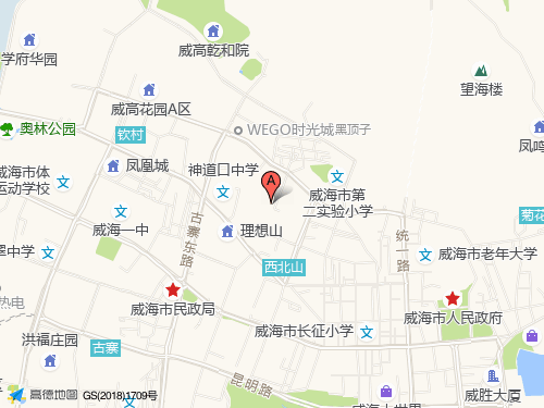 威海地图
