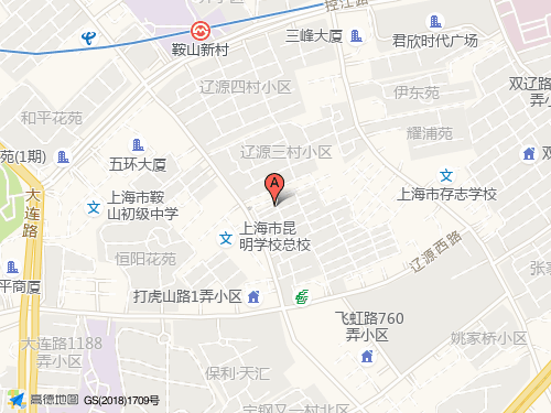 虹口区地图