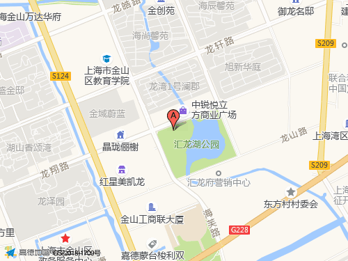 金山区地图