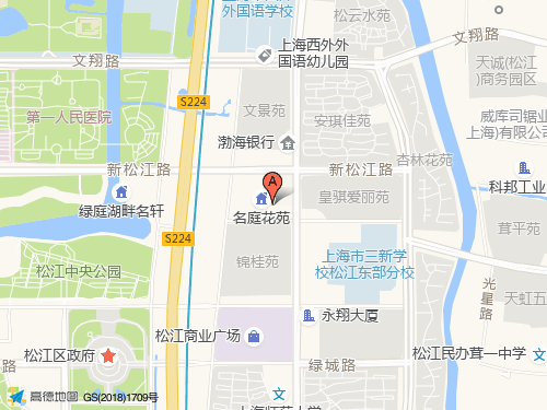 松江区地图