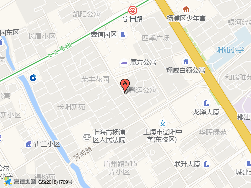杨浦区地图