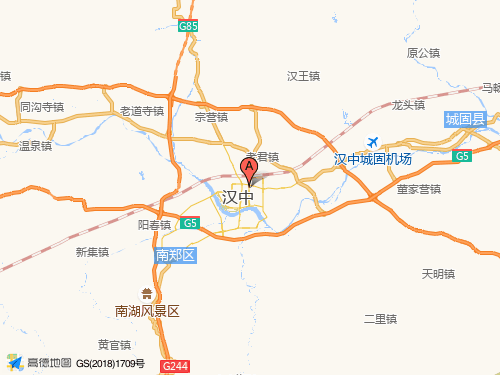 汉中地图