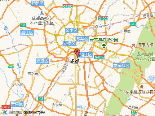 成都地图