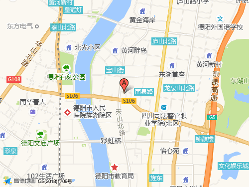 德阳地图