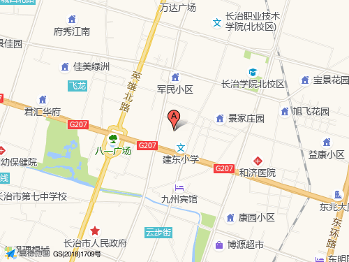 长治地图