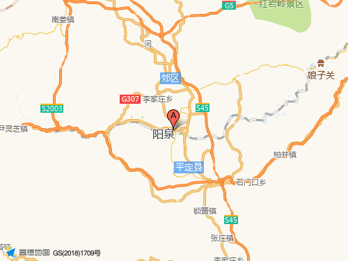 阳泉地图