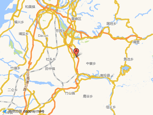 南投地图