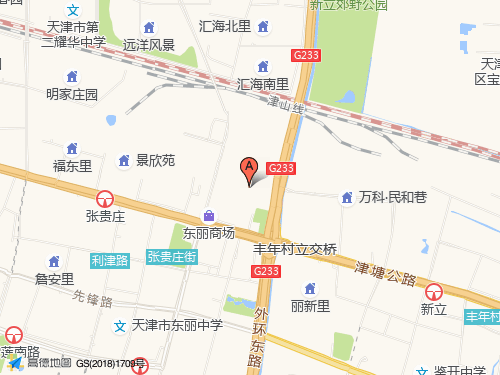 东丽区地图