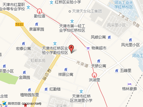 红桥区地图