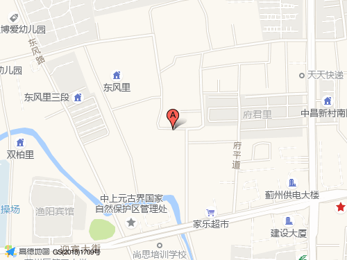 蓟州区地图